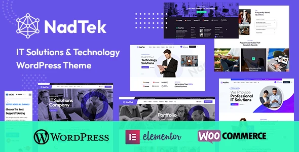 NadTek – IT Solutions & Technology WordPress Theme